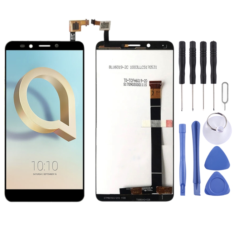 

LCD Screen and Digitizer Full Assembly for Alcatel A7 XL A7XL 7071DX 7071(Black)