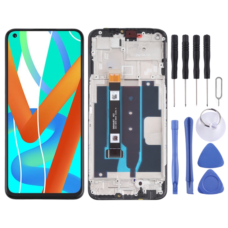 

Original LCD Screen and Digitizer Full Assembly With Frame for OPPO Realme V13 5G