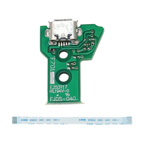 

JCD JDS-040 USB Charging Port Board with 12 Pin FPC Flex Cable For PS4