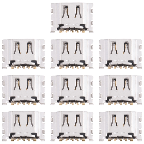 

10 PCS Charging Port Connector for OPPO Realme 5 / Realme 5s / Realme 5i RMX1911, RMX1919, RMX1925, RMX2030, RMX2032
