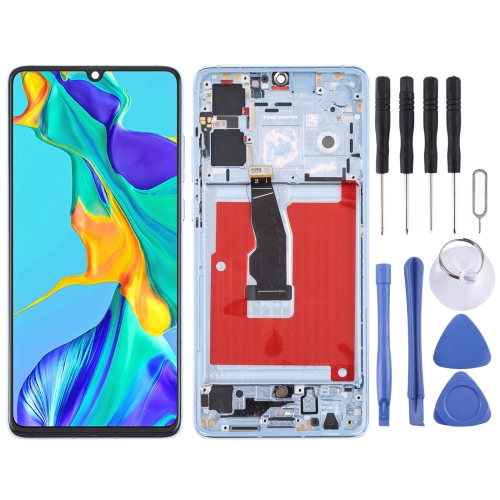 

LCD Screen and Digitizer Full Assembly With Frame for Huawei P30 (Breathing Crystal)