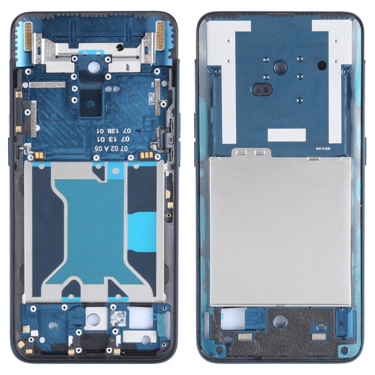 

Original Middle Frame Bezel Plate for OPPO Find X CPH1871, PAFM00 (Blue)