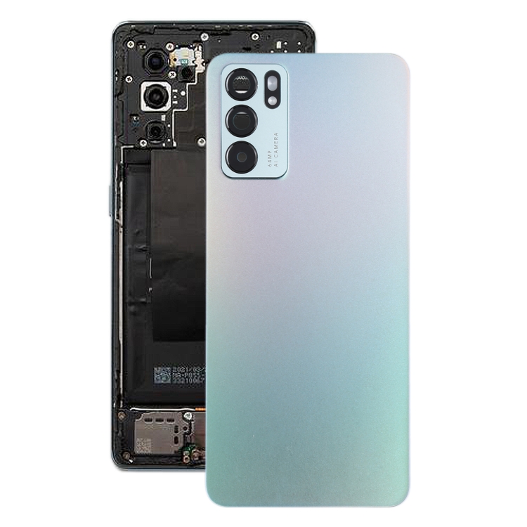 

For OPPO Reno6 5G PEQM00, CPH2251 Original Battery Back Cover (Twilight)
