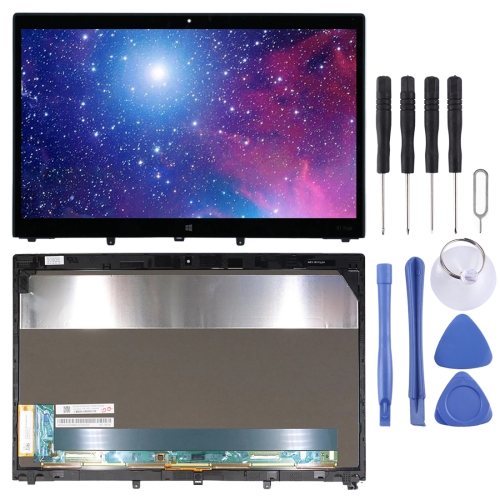 

OLED LCD Screen and Digitizer Full Assembly with Frame for Lenovo ThinkPad X1 Yoga 1st Gen 2nd Gen(Black)