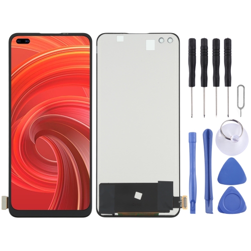 TFT Material LCD Screen and Digitizer Full Assembly (Not Supporting Fingerprint Identification) for OPPO Realme X50 Pro 5G / OnePlus Nord RMX2075 RMX2071 RMX2076