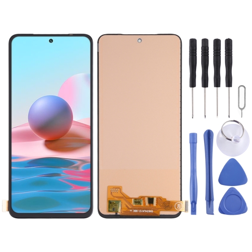 

TFT Material LCD Screen and Digitizer Full Assembly (Not Supporting Fingerprint Identification) for Xiaomi Redmi Note 10 4G / Redmi Note 10S / Redmi Note 11 SE India / Poco M5s M2101K7BG M2101K7BI M2101K7BNY M2101K7BL
