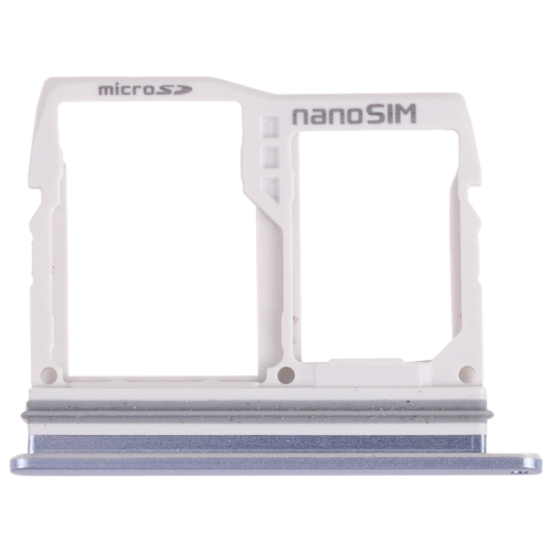

Nano SIM Card Tray + Nano SIM Card Tray / Micro SD Card Tray for LG Wing 5G LMF100N, LM-F100N, LM-F100V, LM-F100 (Blue)