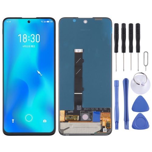 Original OLED Material LCD Screen and Digitizer Full Assembly for Meizu 18x