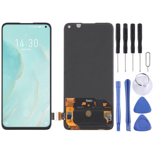 Original Super AMOLED Material LCD Screen and Digitizer Full Assembly for Meizu 17 Pro / 17