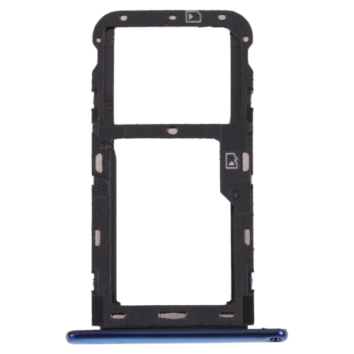 

SIM Card Tray + Micro SD Card Tray for ZTE Blade V Smart V2050 (Blue)