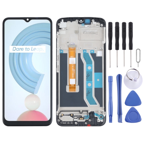 

Original LCD Screen and Digitizer Full Assembly with Frame for OPPO Realme C21Y / Realme C25Y