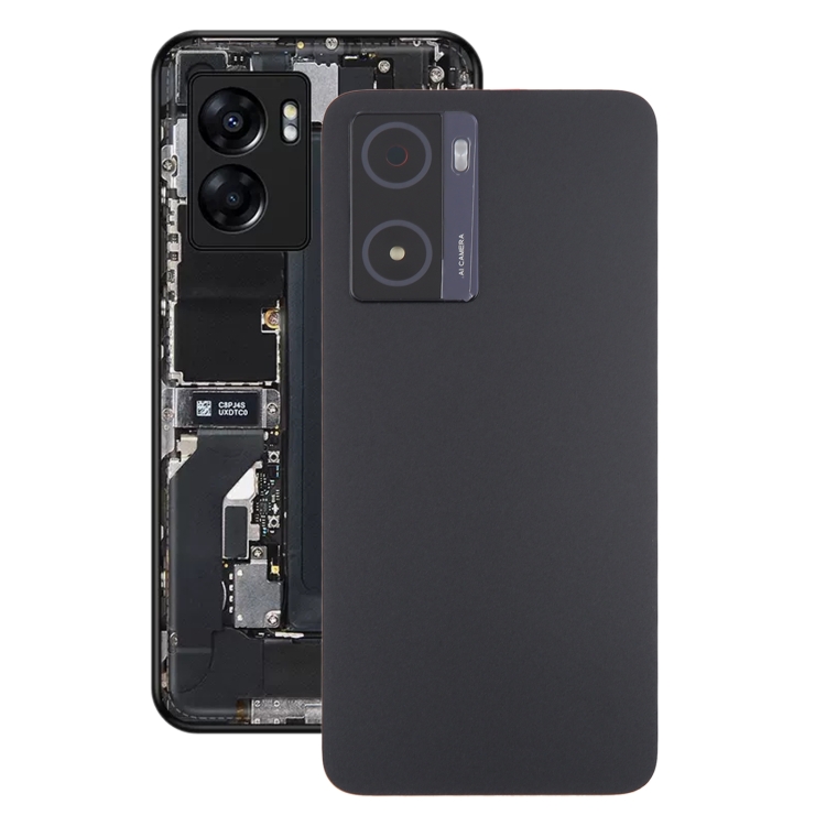 

For OPPO A57 5G Original Battery Back Cover with Camera Lens Cover(Black)