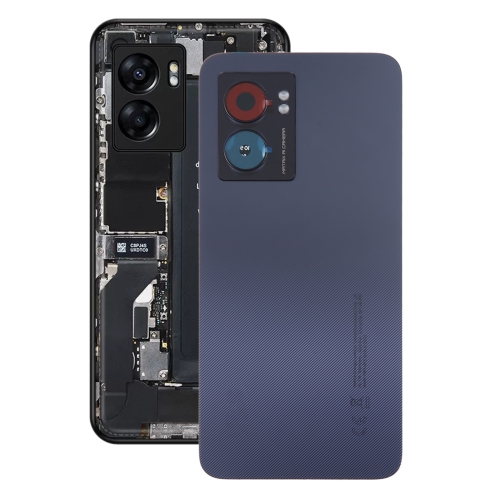 

For Realme Narzo 50 5G Original Battery Back Cover with Camera Lens Cover(Black)