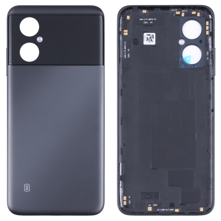 

Original Battery Back Cover for Xiaomi Poco M4 5G / Poco M4 5G (India) / Redmi Note 11R(Black)