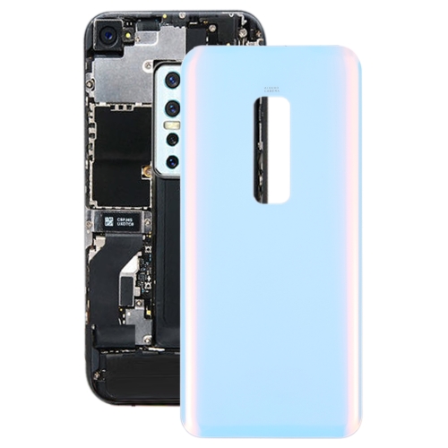 

For vivo V17 Pro 1909 Glass Battery Back Cover (White)