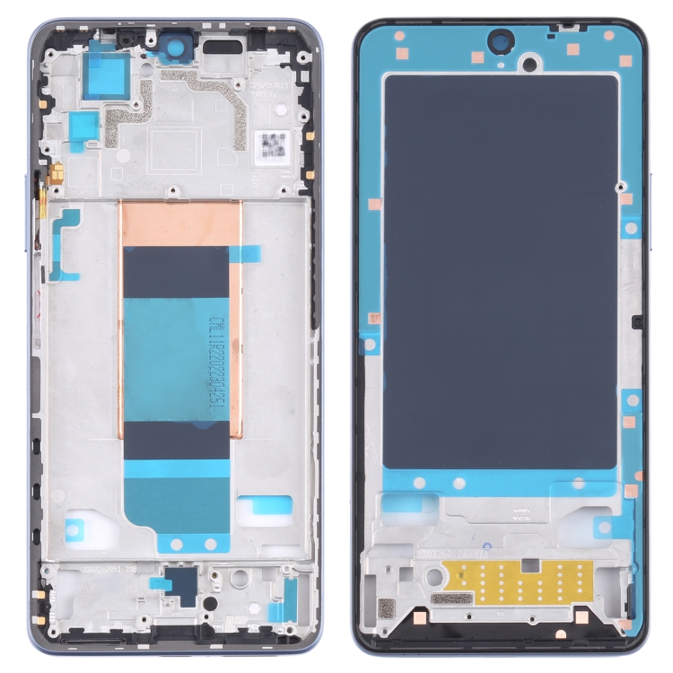 

Front Housing LCD Frame Bezel Plate for Xiaomi Redmi K40S (Blue)