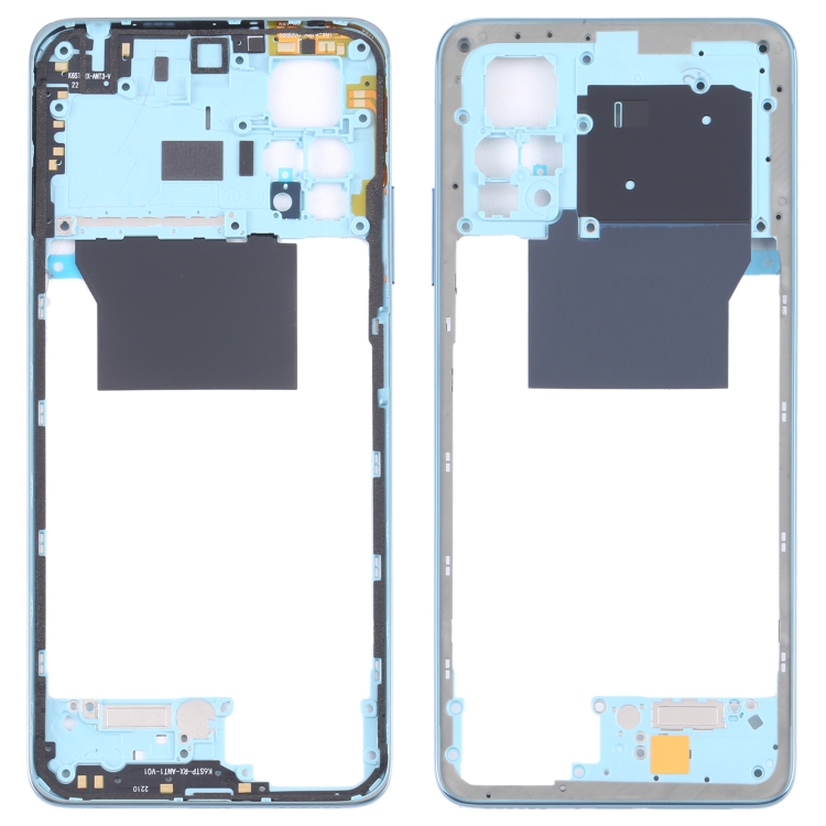 

Middle Frame Bezel Plate for Xiaomi Poco X4 Pro 5G/Redmi Note 11E Pro(Blue)