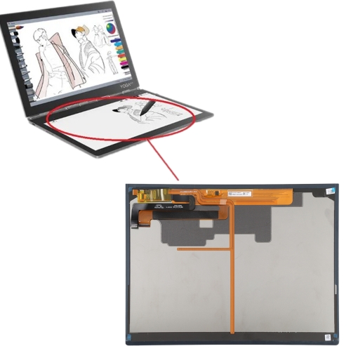 

OEM LCD Screen for Lenovo YOGA Book 2 C930 with Digitizer Full Assembly