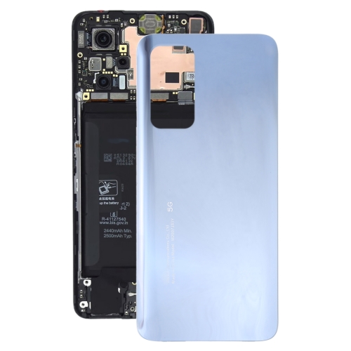 

Glass Battery Back Cover for Xiaomi Redmi K30S/Mi 10T/Mi 10T Pro(Silver)