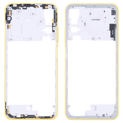 

Original Middle Frame Bezel Plate for Xiaomi Poco M3 Pro 5G M2103K19PG M2103K19PI (Yellow)