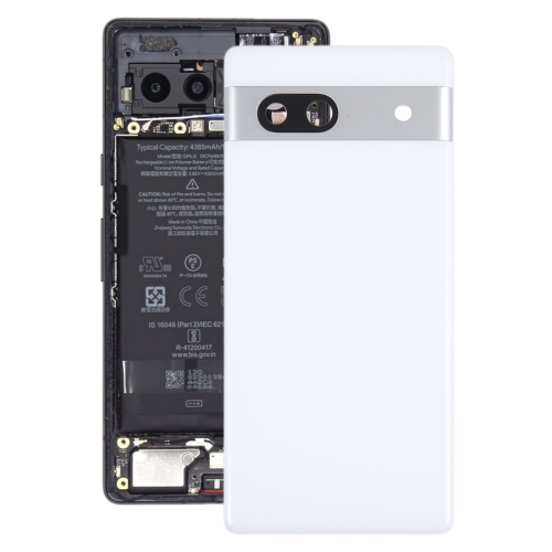 

For Google Pixel 7A Original Battery Back Cover with Camera Lens Cover(White)