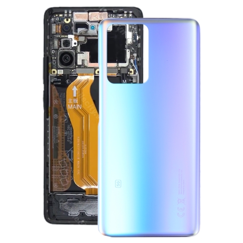 Glass Battery Back Cover for Xiaomi 11T/11T Pro(Blue) newest 210 150mm 360° tpu hydraulic protector film for smartphone tablet watch back glass protective film