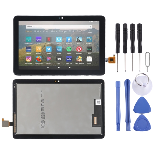 OEM LCD Screen For  Kindle Fire HD 8 Plus/HD 8 2020/Kids 10th gen  with Digitizer Full Assembly(Black)