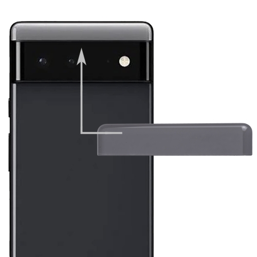 

Front Upper Top Back Cover for Google Pixel 6 Pro (Black)