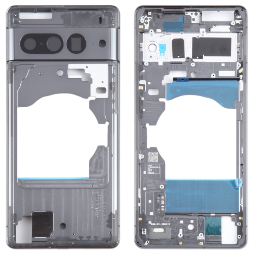 

For Google Pixel 7 Pro Front Housing LCD Frame Bezel Plate(Black)