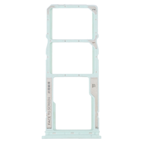 

For Xiaomi Redmi A1 2022 / Redmi A1+ SIM Card Tray + SIM Card Tray + Micro SD Card Tray (Green)