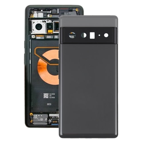 

For Google Pixel 6 Pro Battery Back Cover with Middle Frame(Black)