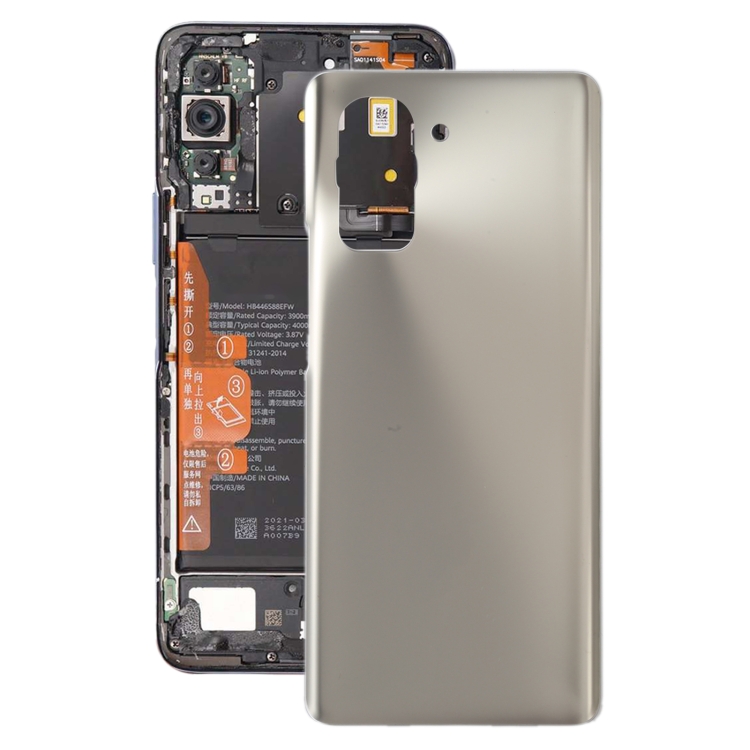 

For Huawei Nova 10 OEM Glass Battery Back Cover(Gold)