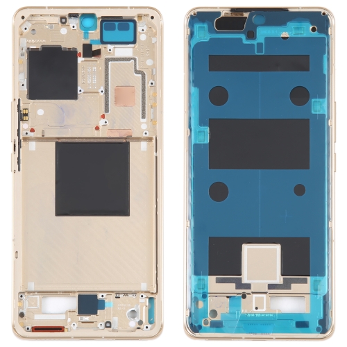 

For Xiaomi 12S Ultra Original Front Housing LCD Frame Bezel Plate (Gold)