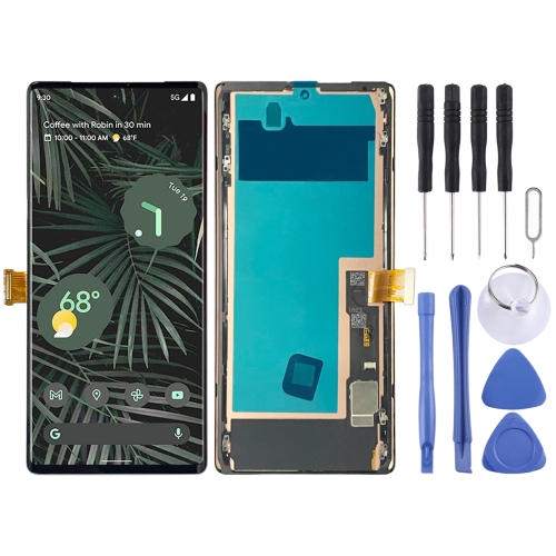 

OLED Material LCD Screen for Google Pixel 6 Pro G8VOU Digitizer Full Assembly With Frame