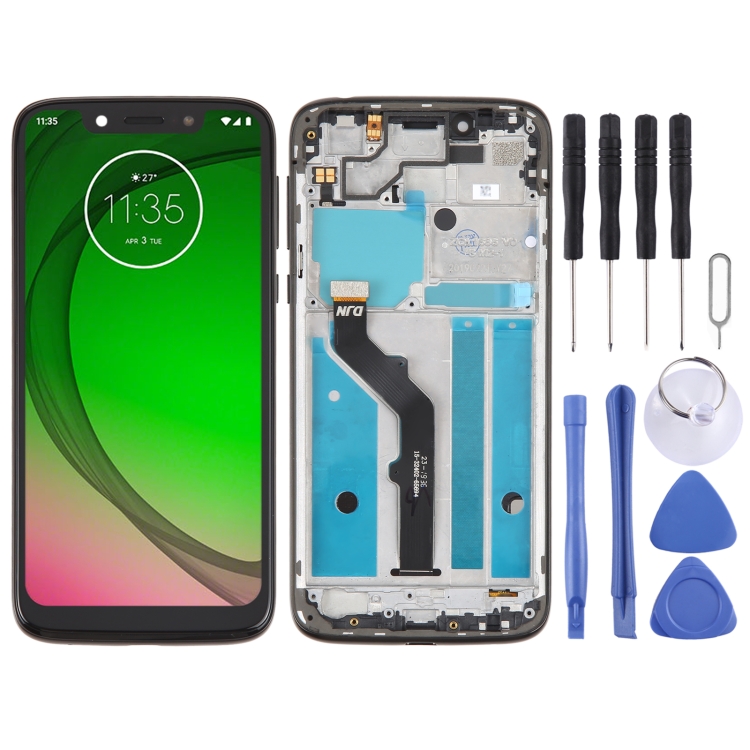 

Original LCD Screen For Motorola Moto G6 Play Digitizer Full Assembly With Frame(Black)