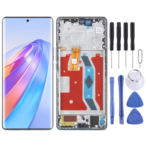 

Original LCD Screen For Honor X40 Digitizer Full Assembly with Frame(Green)