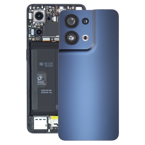 

For OPPO Reno8 5G Original Battery Back Cover with Camera Lens Cover(Black)