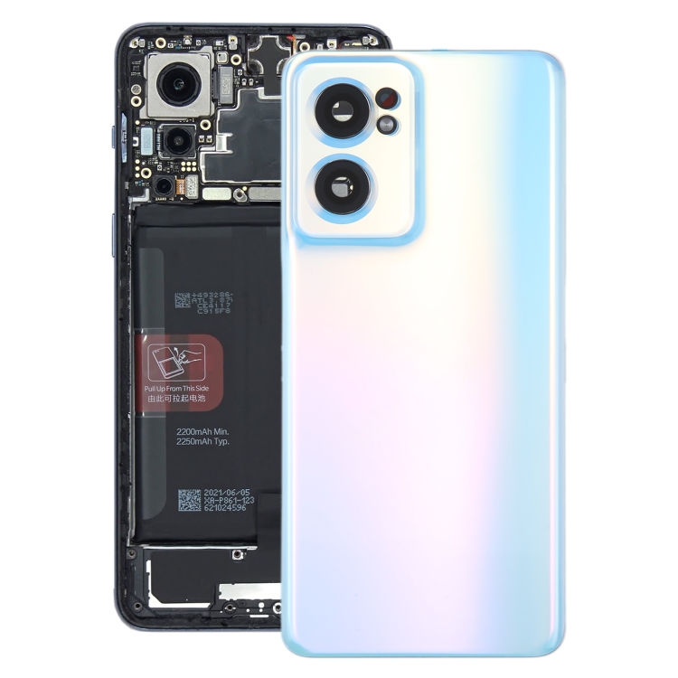 

For OnePlus Nord CE 2 5G Original Battery Back Cover with Camera Lens Cover(Blue)
