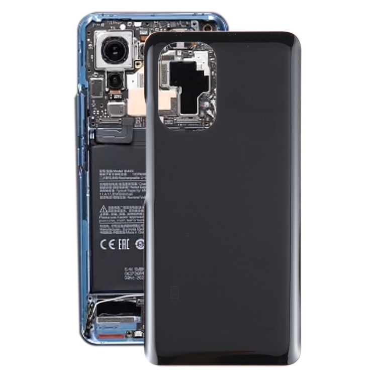 

For Xiaomi Mi 11x Pro OEM Glass Battery Back Cover(Black)
