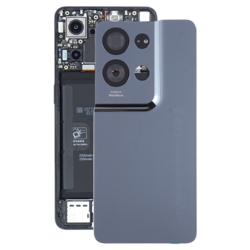 

For OPPO Reno8 Pro 5G Original Battery Back Cover with Camera Lens Cover(Black)
