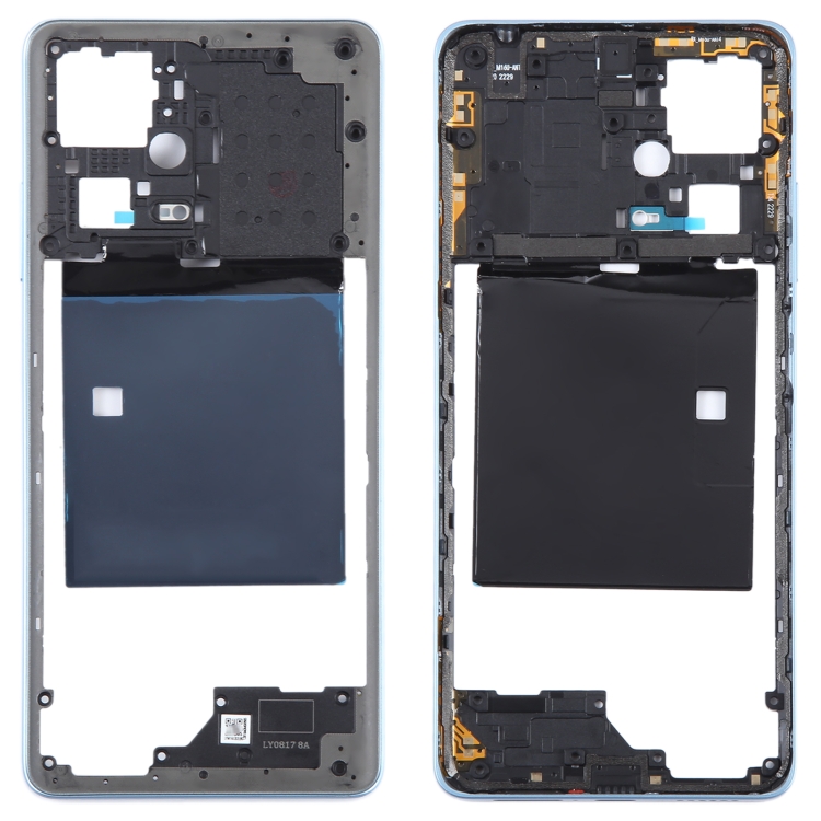 

For Xiaomi Redmi Note 12 Pro+ Original Middle Frame Bezel Plate (Blue)