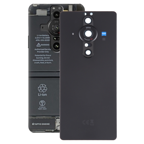 

For Sony Xperia Pro-I Original Battery Back Cover with Camera Lens Cover(Black)
