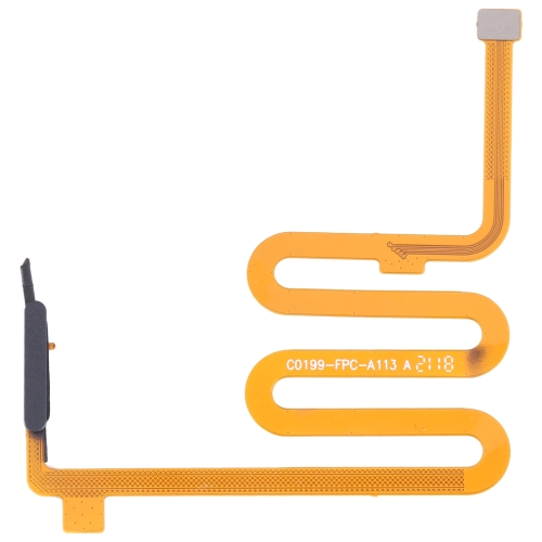 Pour Infinix Note 10 Pro Câble flexible de capteur d'empreintes digitales d'origine (noir)