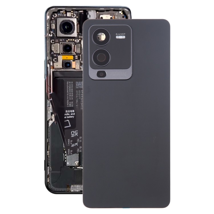 

For vivo S15 Original Battery Back Cover with Camera Lens Cover(Black)