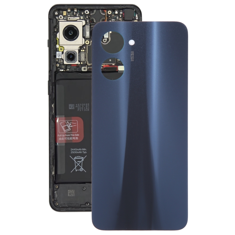

For Realme C33 Original Battery Back Cover(Black)