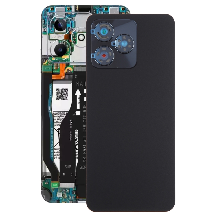 

For Realme Narzo N53 Original Battery Back Cover with Camera Lens Cover(Black)