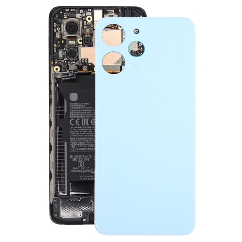 For Xiaomi Redmi 12 4G Original Battery Back Cover(Blue) for oneplus 7 pro original battery back cover grey