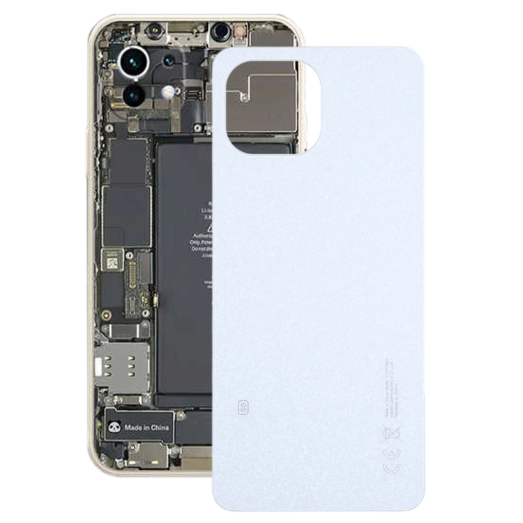 

For Xiaomi 11 Lite 5G NE Original Battery Back Cover(White)