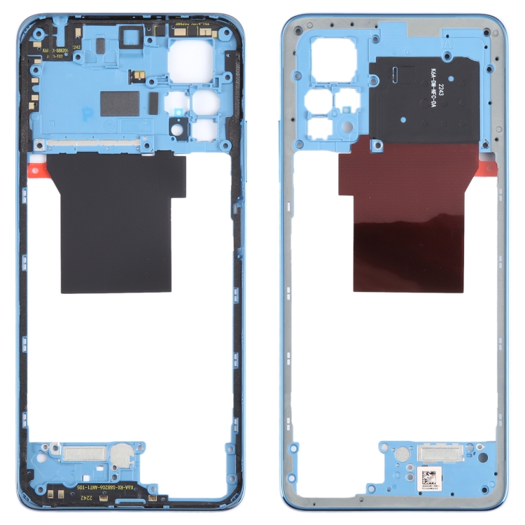 

For Xiaomi Redmi Note 12 Pro 4G Original Middle Frame Bezel Plate (Blue)