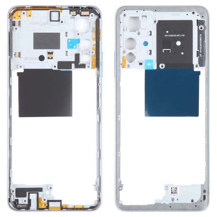 

For Xiaomi Redmi Note 11S 5G Original Middle Frame Bezel Plate (Blue)
